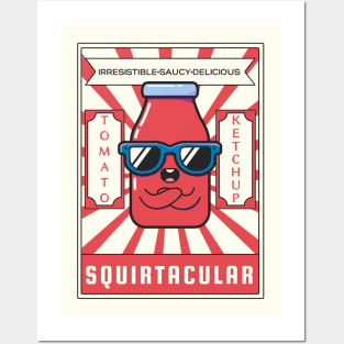 Tomato Ketchup—The Squirtacular Condiment Posters and Art